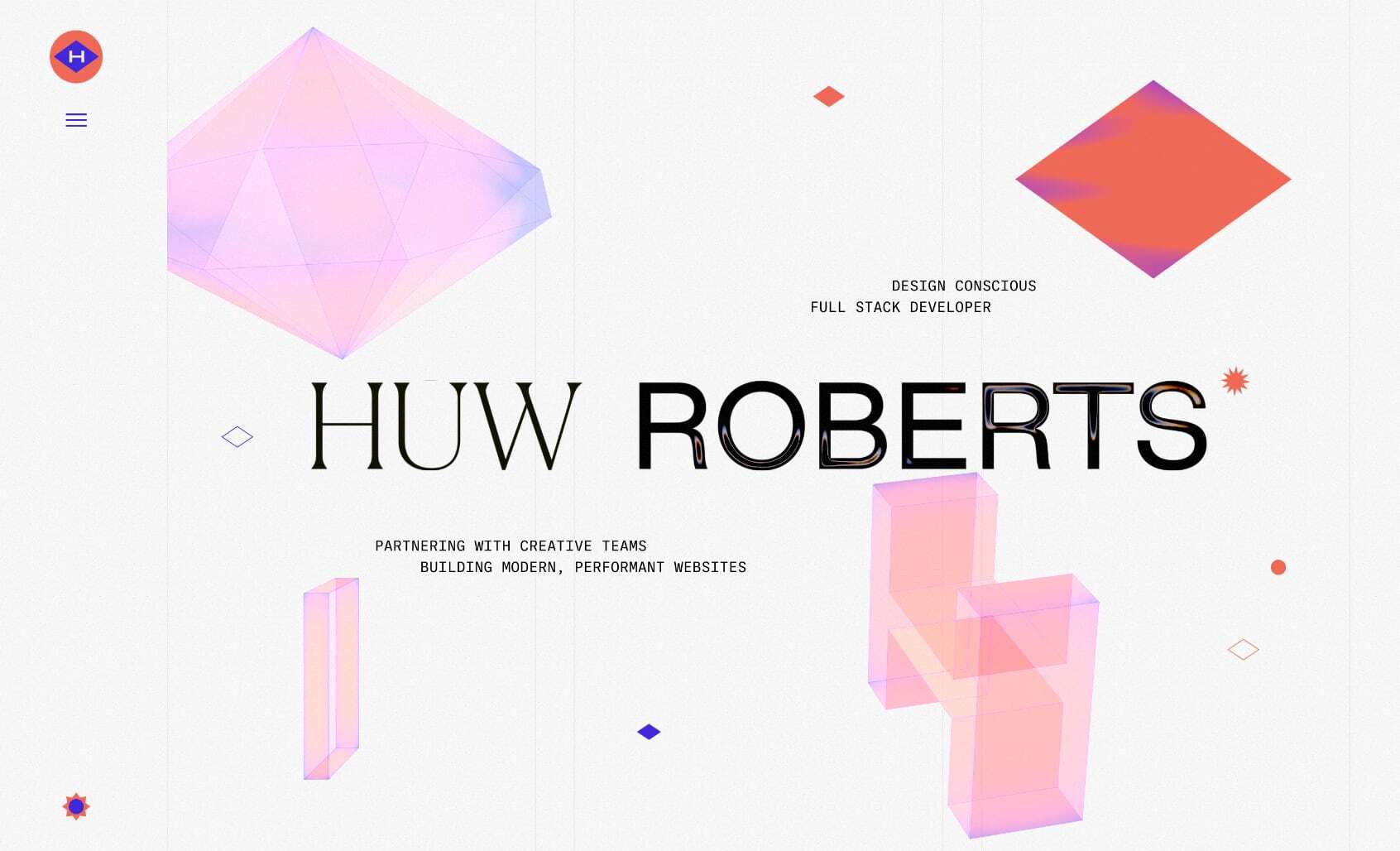 huwroberts.dev screen shot