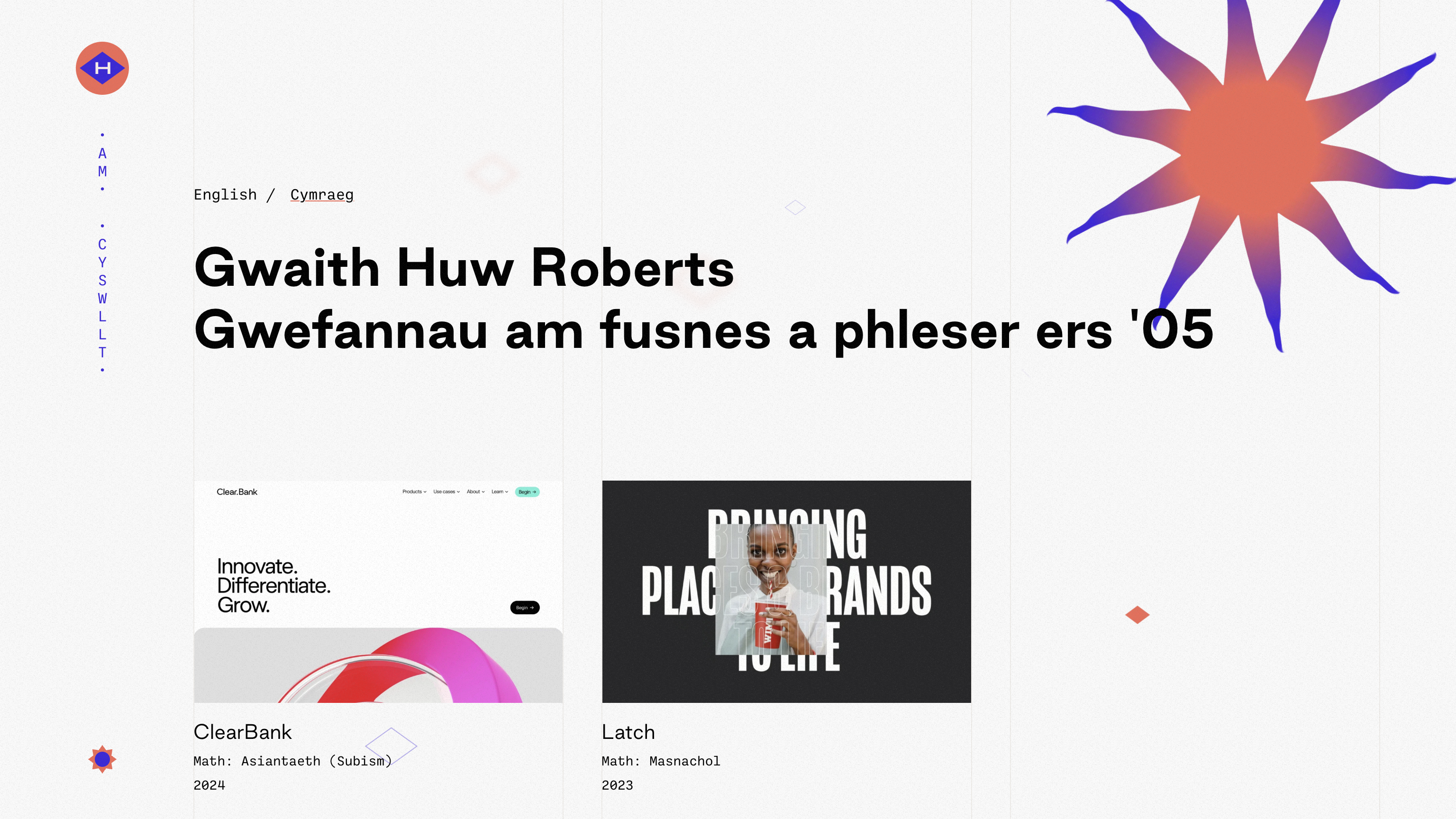huwroberts.dev screen shot